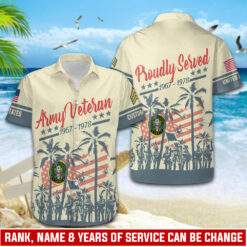 US Army, O 4 Army Major - Hawaii Shirt