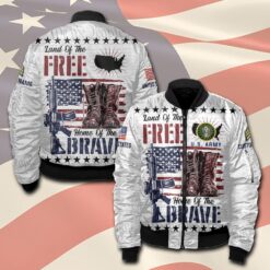 US Army, Lest We Forget - Bomber Jacket