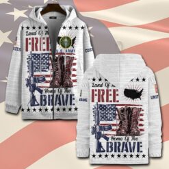 US Army, Remember - Honor - Respect - Zip Hoodie