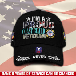 US Coast Guard, E 2 White - Classic Cap