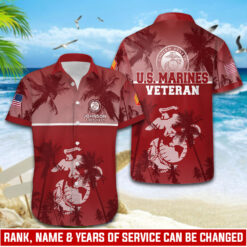 US Marine Corps, O 3 Marines Captain - Hawaii Shirt