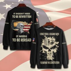 US Marine Corps, E 8 Marines First Sergeant - Sweatshirt