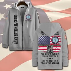 Army National Guard, E 6 Army Specialist - Zip Hoodie