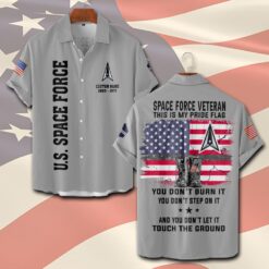US Space Force - Short Sleeve Button Shirt