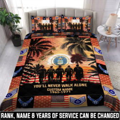 US Air Force, E 5 Air Force Staff Sergeant - Quilt Bed Set - Twin
