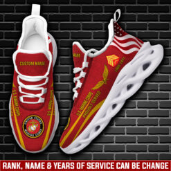 US Marine Corps, Freedom Over Fear - Max Soul Shoes
