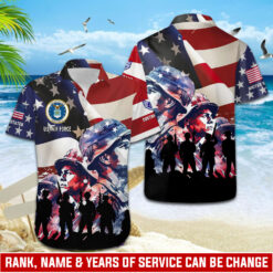 US Air Force , E 9 Air Force Command Chief Master Sergeant - Hawaii Shirt