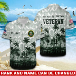 US Army, O 5 Army Lieutenant Colonel - Hawaii Shirt