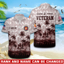 US Marine Corps, Honor The Fallen - Hawaii Shirt