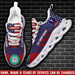 US Coast Guard, Once A Coastie, Always A Coastie - Max Soul Shoes