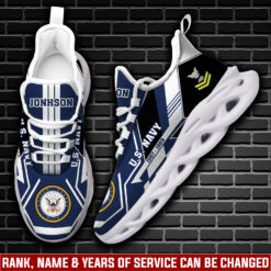 US Navy, E 8 Gold - Max Soul Shoes