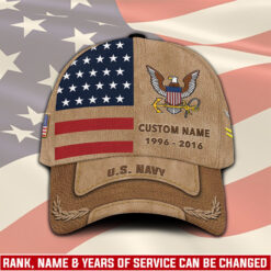 US Navy, E 6 Red - Classic Cap