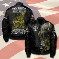US Army, Always Remember, Never Forget - Bomber Jacket