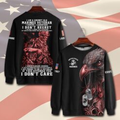 US Marine Corps, No One Gets Left Behind - Sweatshirt