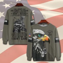 US Air Force , E 8 Air Force Senior Master Sergeant - Sweatshirt