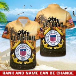 US Coast Guard, Honor, Duty, Service - Hawaii Shirt