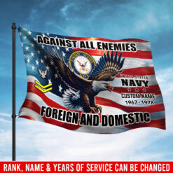 US Navy, Honoring All Who Served - Flying Flag 5×8 Feet(152×244 Cm)