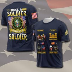 Army Branch, E 4 Army Specialist - T-Shirt