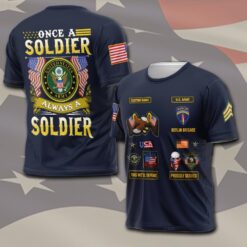 Army Division, E 5 Army Sergeant - T-Shirt