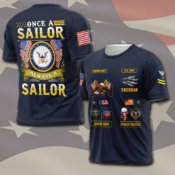 Navy Rating, Always Remember, Never Forget - T-Shirt
