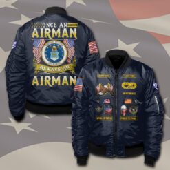 Air Force Badge, O 6 Air Force Colonel - Bomber Jacket