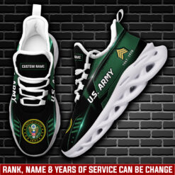 US Army, No One Gets Left Behind - Max Soul Shoes