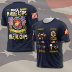 Marine Battalion, No One Fights Alone - T-Shirt