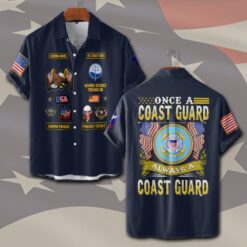 Coast Guard Rating, Served With Pride - Short Sleeve Button Shirt