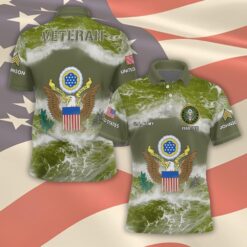 US Army, Freedom Over Fear - Polo Shirt