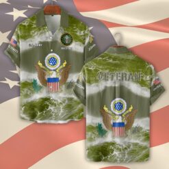 US Army, E 8 Army First Sergeant - Short Sleeve Button Shirt