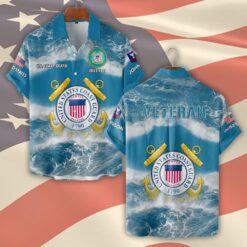 US Coast Guard, I Walked The Walk - Short Sleeve Button Shirt