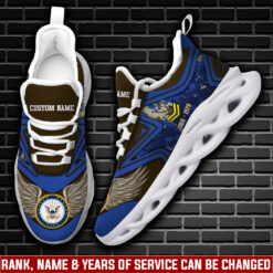 US Navy, By Sea, Air and Land - Max Soul Shoes