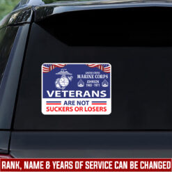 US Marine Corps, The Jarheads - Car Sticker 8x12in