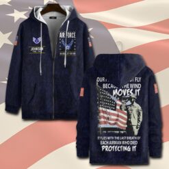 US Air Force , Aim High … Fly-Fight-Win - Zip Hoodie