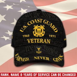 US Coast Guard, E 7 Gold - Classic Cap
