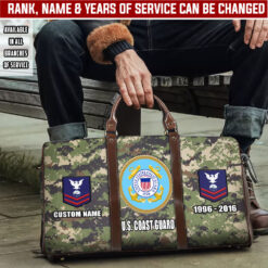 US Coast Guard - Travel Bag - Size L: 20.4 x 9.4 x 10.2 inches