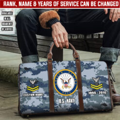 US Navy - Travel Bag - Size S: 18 x 8.6 x 10.2 inches