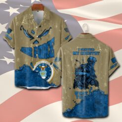 US Air Force , E 2 Air Force Airman - Short Sleeve Button Shirt