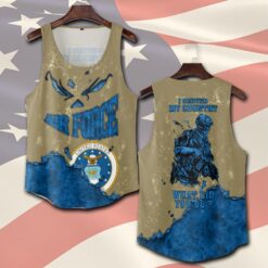 US Air Force , E 5 Air Force Staff Sergeant - Tank-Top