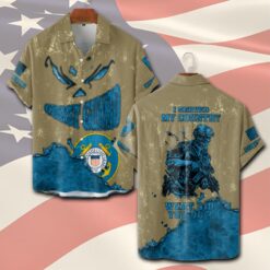 US Coast Guard, E 4 Gold - Short Sleeve Button Shirt