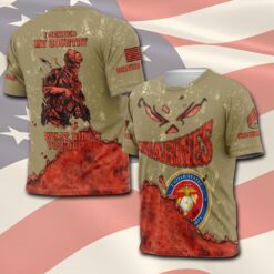 US Marine Corps, E 6 Marines Staff Sergeant - T-Shirt