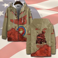 US Marine Corps, E 3 Marines Lance Corporal - Zip Hoodie