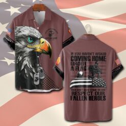 US Marine Corps, Lest We Forget - Short Sleeve Button Shirt