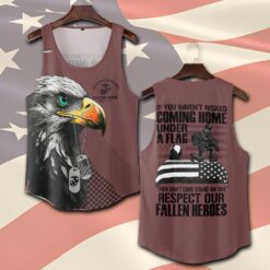 US Marine Corps, American By Birth, Veteran By Choice - Tank-Top