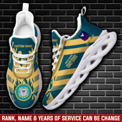 US Coast Guard, E 3 Blue - Max Soul Shoes