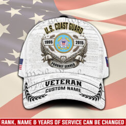 US Coast Guard, E 6 Gold - Classic Cap