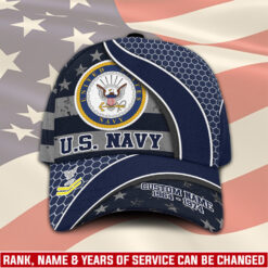US Navy, By Sea, Air and Land - Classic Cap