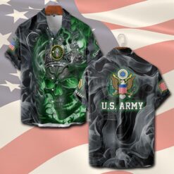 US Army, W 4 Army Chief Warrant Officer 4 - Short Sleeve Button Shirt