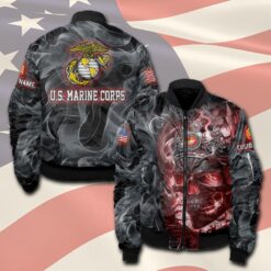 US Marine Corps, E 9 Marines Sergeant Major - Bomber Jacket
