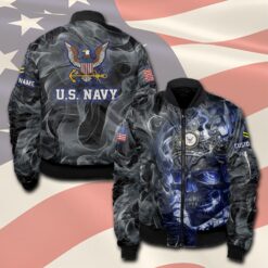 US Navy, E 4 Gold - Bomber Jacket